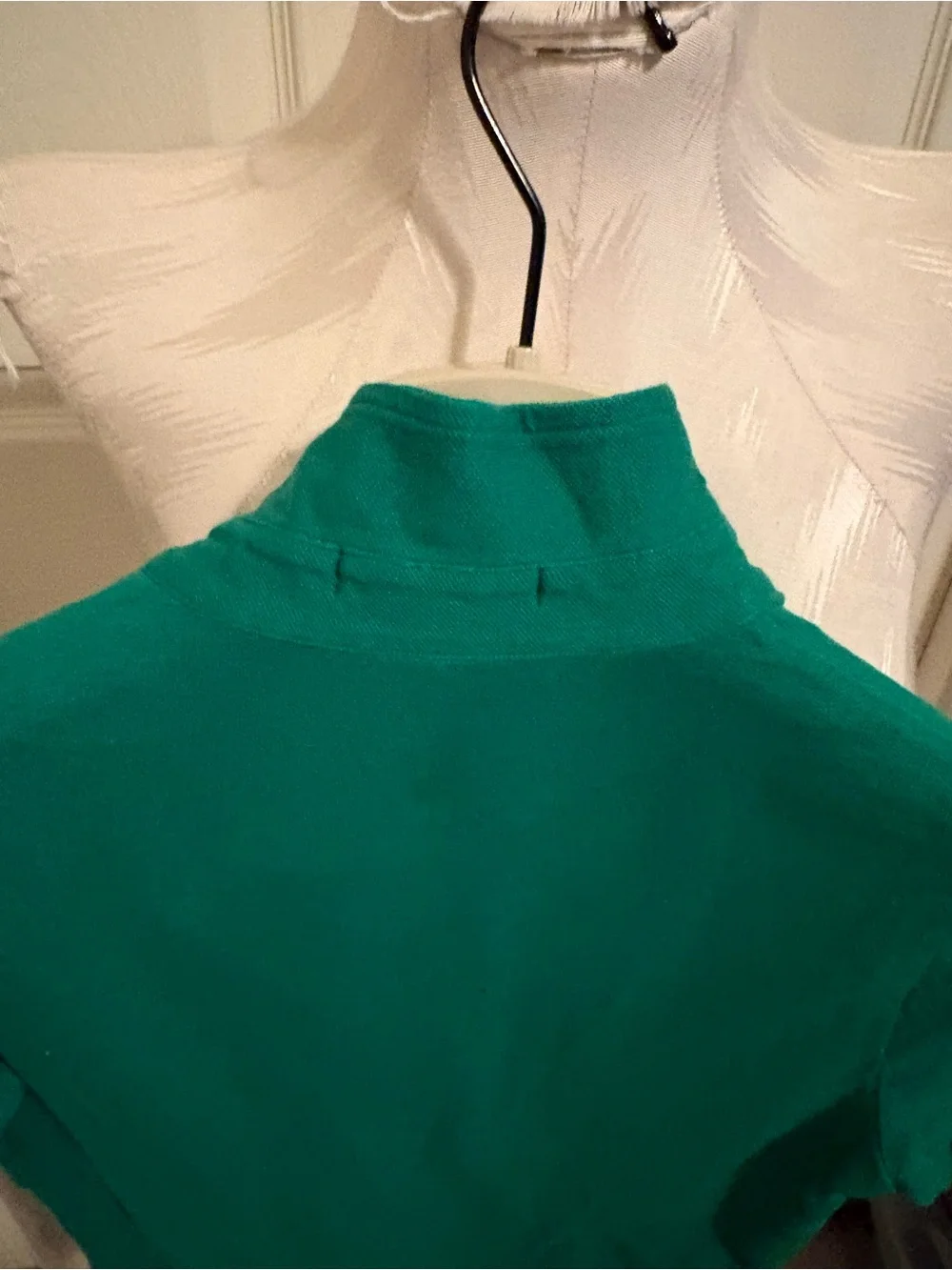 Ralph Lauren Emerald Green Girls' Polo Shirt with Pony Logo Large
